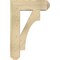 Ekena Millwork Westlake Craftsman Rough Sawn Bracket, Douglas Fir, 6"W x 24"D x 36"H BKT06X24X36WTL04RDF - alternate 2